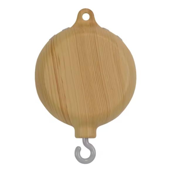 Babyrasselspielzeug 0-12 Monate Weißes drehbares Mobile am Bett Musikalisches Mobile für Neugeborene Bettglocke Spielzeughalter Halterung Baby Spielzeug für Jungen Mädchen