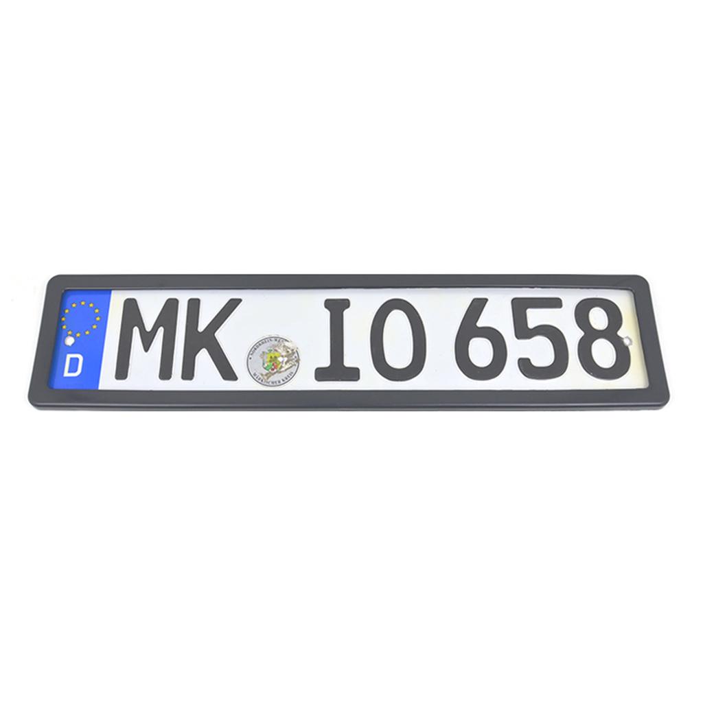 Best-selling European regulation license plate frame Plastic license plate frame Car license plate frame European regulation License Plate Covers