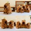 Bee Capybara Plush Toy Cute Cartoon Birthday Gift Girls Kids Adorable Dolls