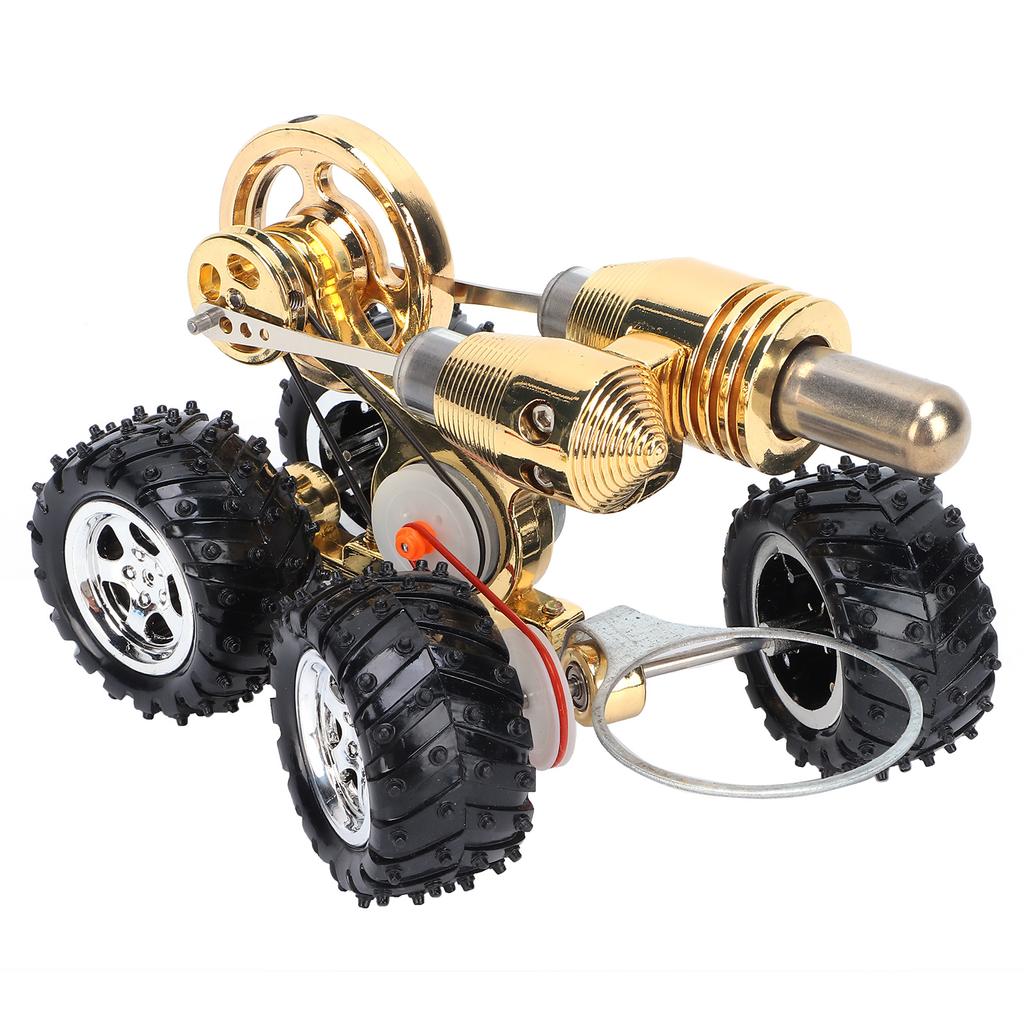 Stirling Car Engine Model Miniature External Combustion Power Exquisite Physics Science Kit for Expe