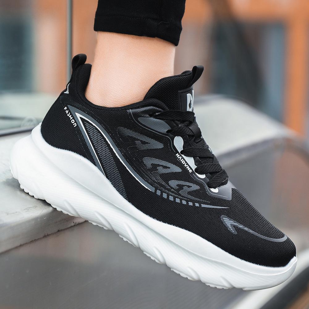 2025 Magnetic Vibration Sports Shoes: New Upgraded Cross-Border Spring Walking and Running Shoes for Middle-aged and Elderly Couples