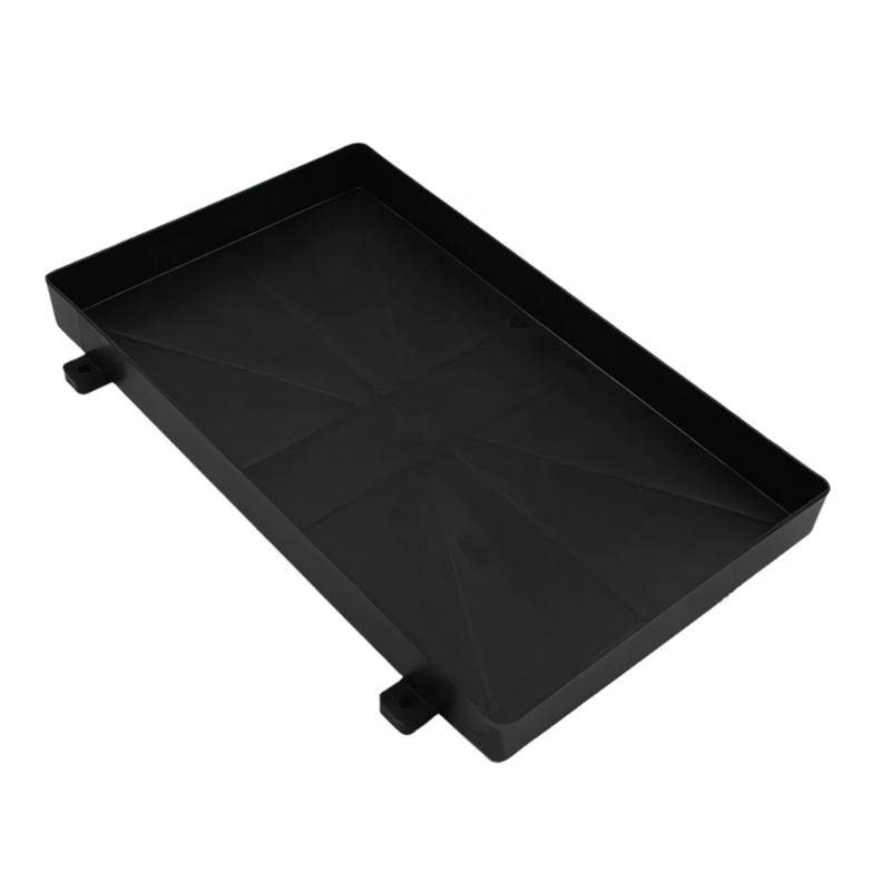 Corrosion Proof Car Boat Campers Battery Tray Battery Fixing Holder Impact Resistant PC for Automotive, Marine, Boat