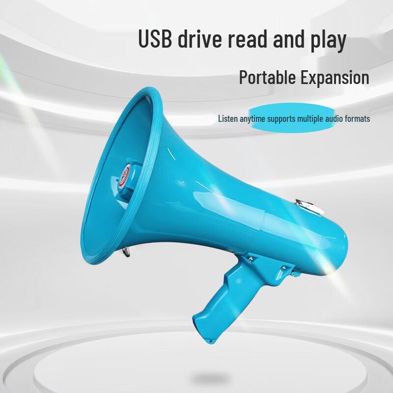 Leigongwang Outdoor Handheld Megaphone with Recording CN plug (adapter included) (CN version)