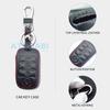 Leather Car Key Case Remote Key Cover For Kia Rio Sorento Optima Forte Niro Soul Sedona Sportage Ceed K3 Cerato Seltos Accessory