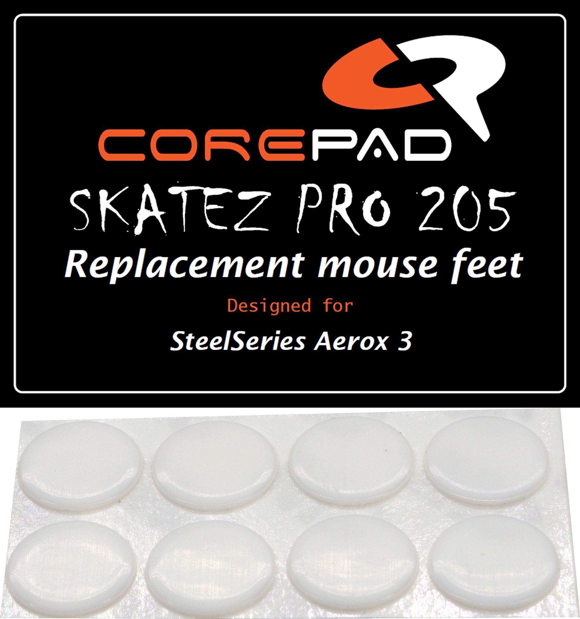 

Corepad Skatez Mouse Soles and SteelSeries Aerox 3 WiredAerox 3 Wireless 2-Pack