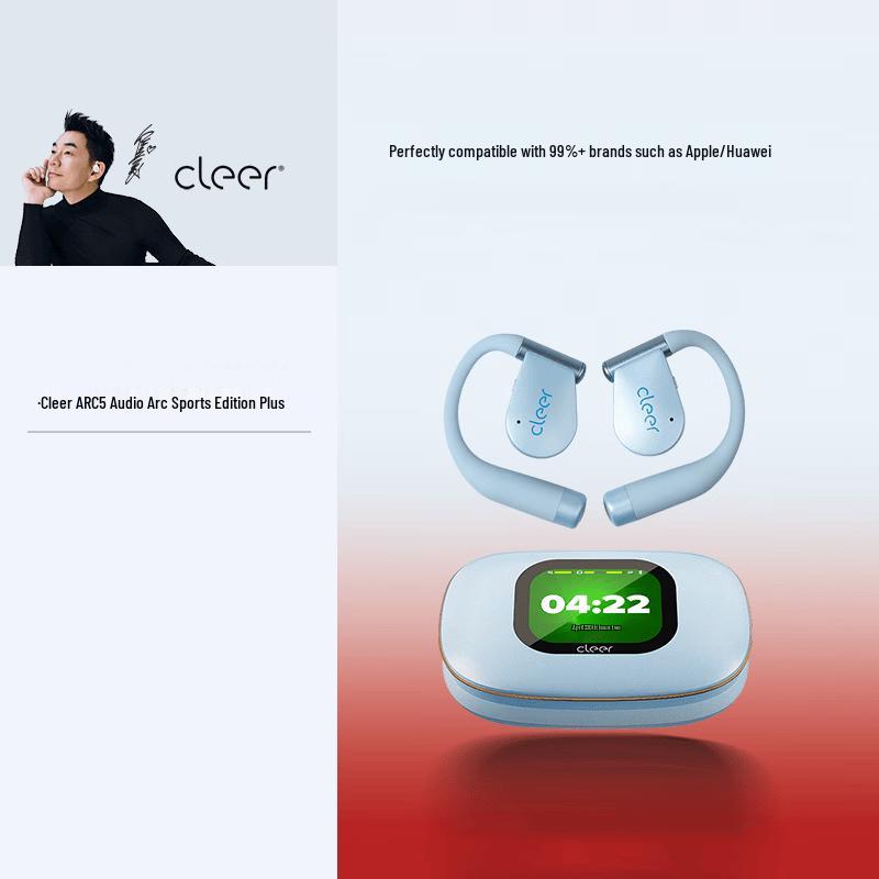 cleer ARC 5 Open-Ear Cycling Bluetooth Headphones