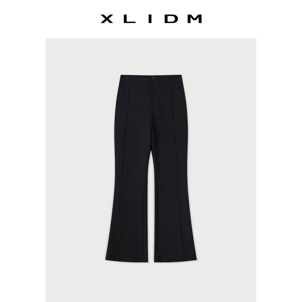 Xiao Li Plus Size Women's Stretch Supermodel Pants: Slimming, Flattering Micro Flare for Versatile, Casual Wear