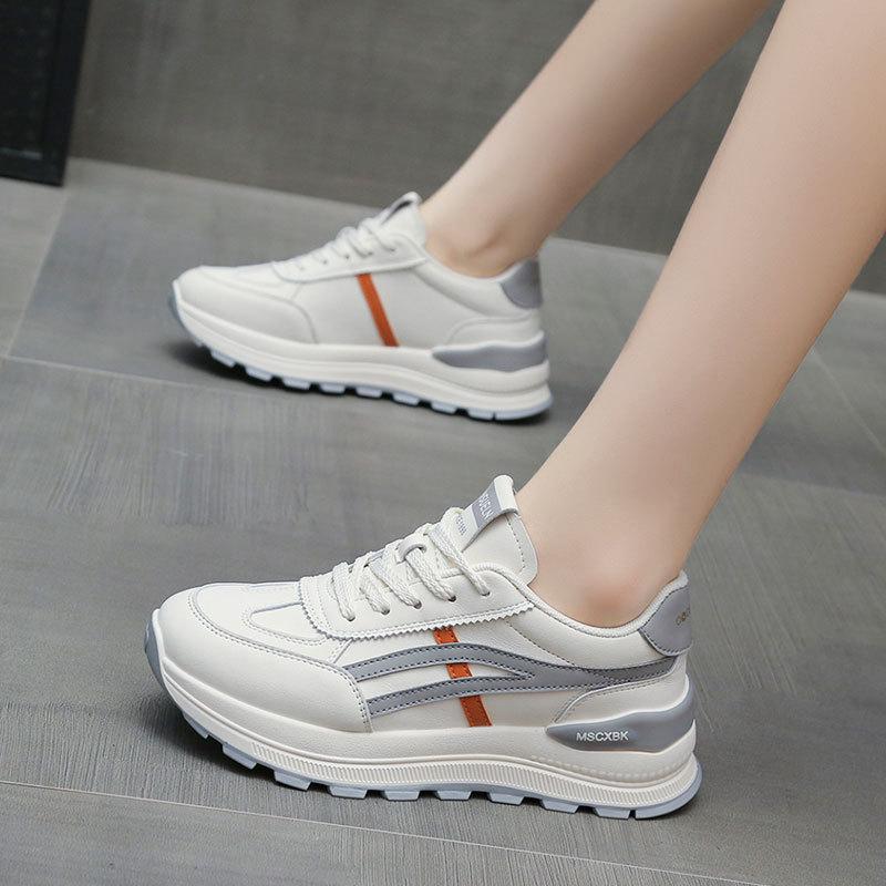 Sneakers Women's Spring 2025 New Versatile Platform Lightweight Running Shoes Women's Lightweight Casual Forrest Gump Shoes Children