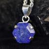 Sterling Silver CERTIFIED Natural Purple Fancy 30.45 Ct Tanzanite Gems Pendant MY.PD-176-NS