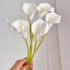 Künstliche Calla-Lilie Weiß Real Touch Kunstblume für Hochzeit Brautparty Party Zuhause Innen Dekoration