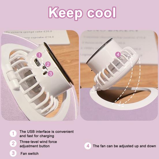 Sun Hat with Fan for Men And Women Outdoor Visor Hat with Solar/USB Powered Fan UV Protection Wide Brim Cooling Hat for Camping Fishing
