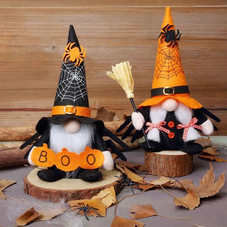 Halloween Sitzende Wichtel Puppe Elf Zwerg Stoffwichtel Halloween Plüschwichtel Puppe Schwedische Wichtel Skandinavische Tomte Puppe