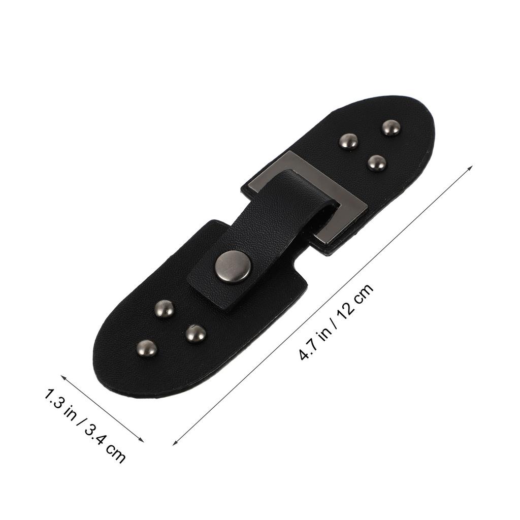 5Pairs PU Toggle Buckles Coat Fastener Closures Trench Duffle Shawl Clothing DIY Sewing Knitting Dress Belt Buttons