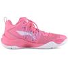 Li Ning SONIC 8 TD Team Edition Mittelhohe Performance Basketballschuhe Herren Pink Weiß ABPQ011-7