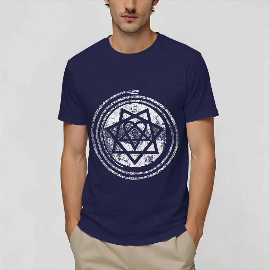 Retro Him Unisex T Shirts Vintage Tee Shirt Short Sleeve Crew Neck TShirts Cotton Adult Tops