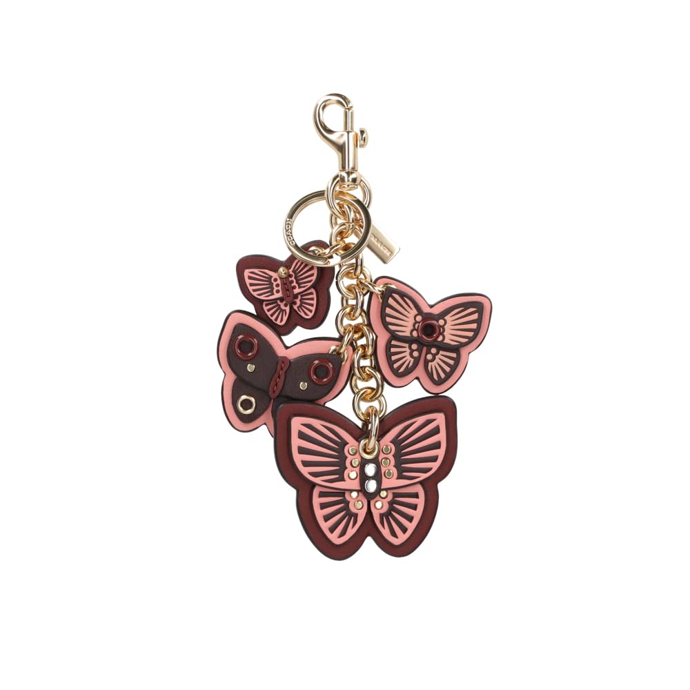 

Брелок для ключей KEY FOB Butterfly Cluster 1674 IMPWO Multi [Coach] IM/Boysenberry [Б/у]