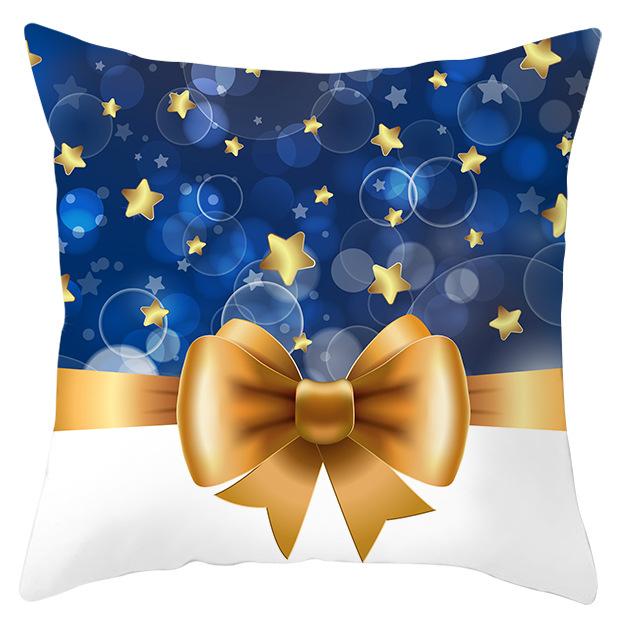 Christmas Snow Scene Series Pillowcases Home Sofa Pillowcase Car Cushion Covers Home Use