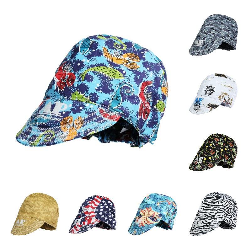 Umfriend Breathable Cotton Welding Cap With Heat Resistance And Dust Protection