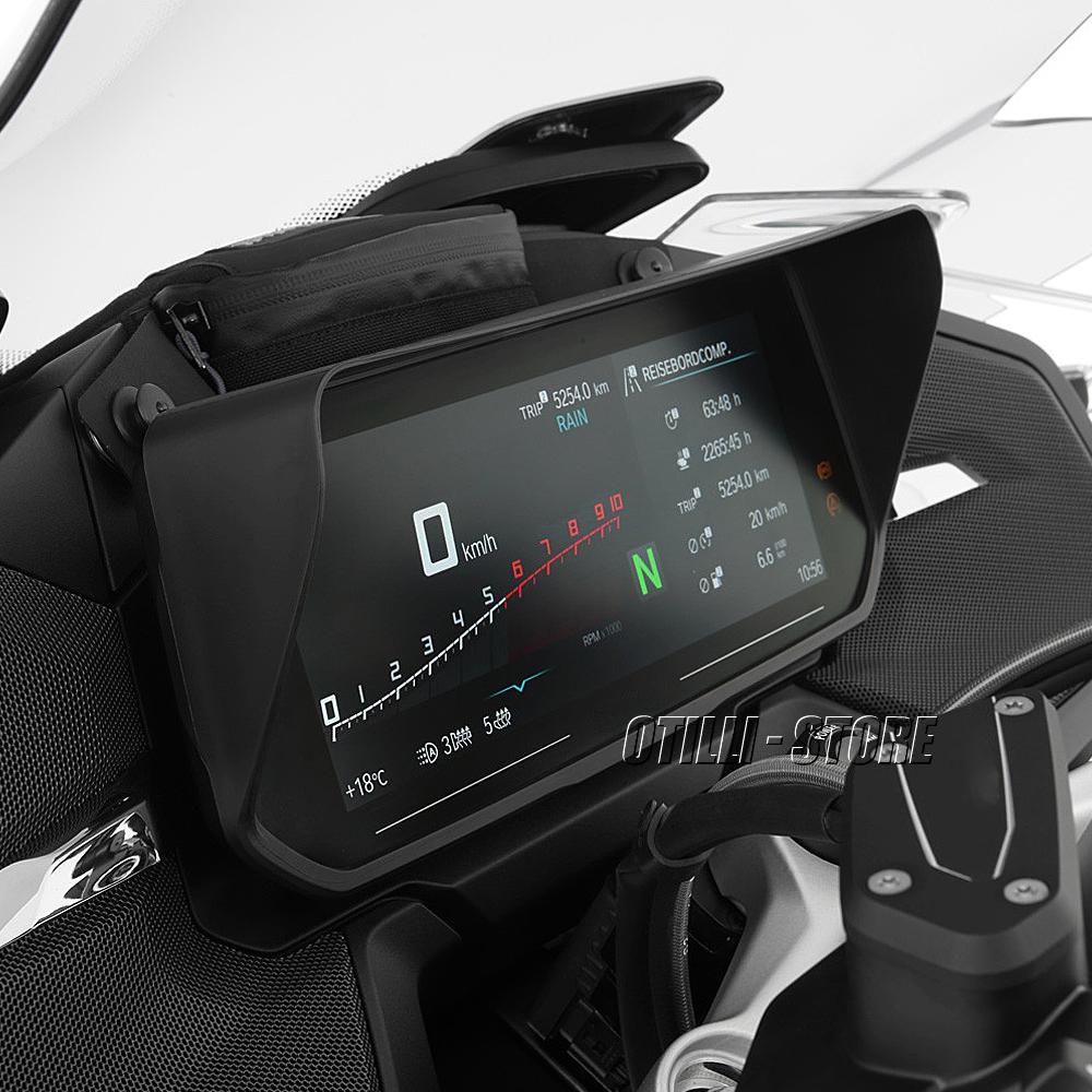 Motorrad Instrumentenhut Sonnenblende Tachoabdeckung Schutz für BMW R 1250 RT R1250RT 2025- K1600B K1600GTL K1600GT 2025-