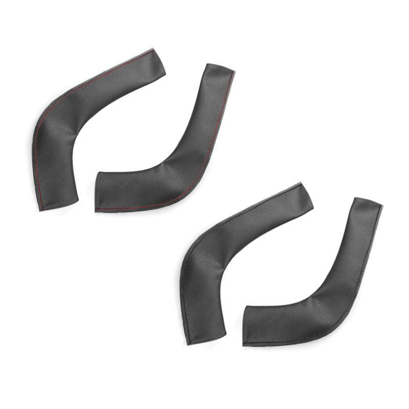 Für Porsche Cayenne 2011 2012 2013 2014 2015 2016 Handgenähtes Auto-Tür-/Mittelarmlehnen-Griff-Mikrofaserkleder-Abdeckungsverkleidung