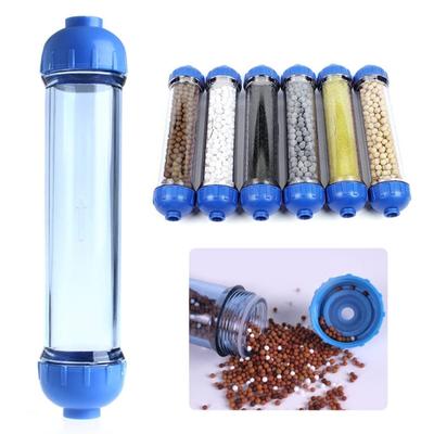 Water Filter Clear Housing with 1/4" Ports for Water Pre-Filtration & RO System Suitable for Various Filter Media