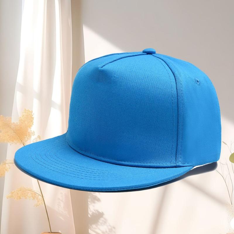 

Cotton flat-brimmed hat men s and women s sunshade cap hip-hop personality trend hip-hop hat embroidery average size