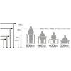 Snow Peak CK-113 660 Leg Set Lightweight Durable Camping Equipment