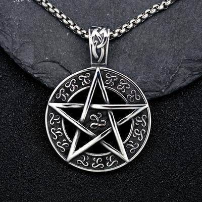 Noua moda Hexagonal Hollow Pandantiv Colier Accesorii de moda pentru barbati Bijuterii populare Cadouri