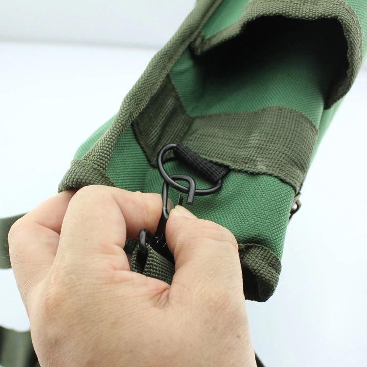 Durable Multifunctional Canvas Electrician Tool Bag - Large Size, Wear-Resistant, Single Shoulder Design