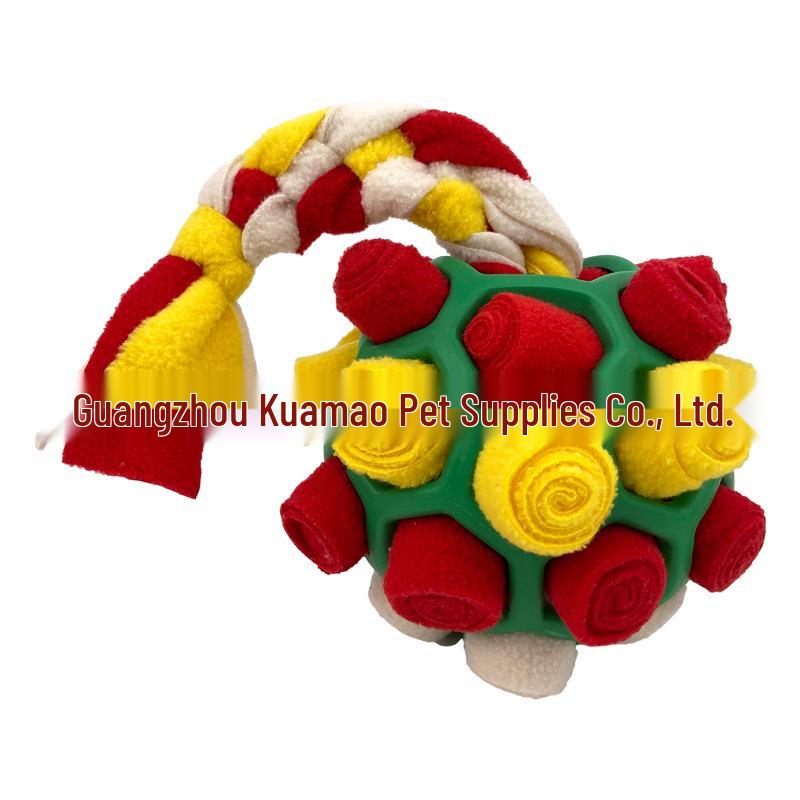 Interactive Dog Puzzle Ball: Sniffing, Teething, Energy-Boosting Olfactory Training Toy