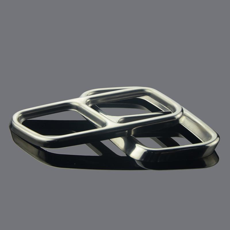 Stainless Steel Exhaust Tailpipe Frame Set for Mercedes-Benz GLK (2013-2015)