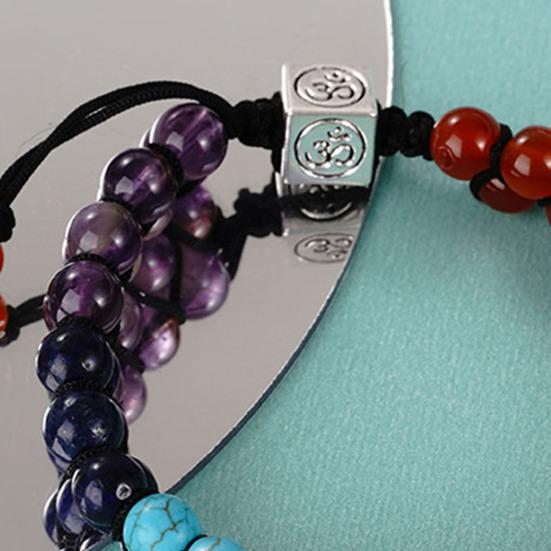 Braided Bracelet Bohemia Style Colorful Handmade Design Adjustable Size Bracelet Symbolic Meaning Wristband