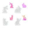 Flexible Silicone Mold Animal Shape Candle Molds Scented Aromatherapys Making Mould Handmade Desk Ornament Mould