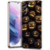 Transparente Handyhülle für Samsung Galaxy S25 S24 S23 S22 S20 S21 FE Ultra S24 S23 S10 S10E Plus Halloween-Stil Muster