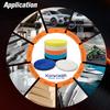 Buffing Polishing Pads 5 Inch - 7Pcs 125Mm Face For 5 Inch 125Mm Backing Plate, Car Compound Buffing Sponge Pads And Woolen Cutting Polishing Pad Kit