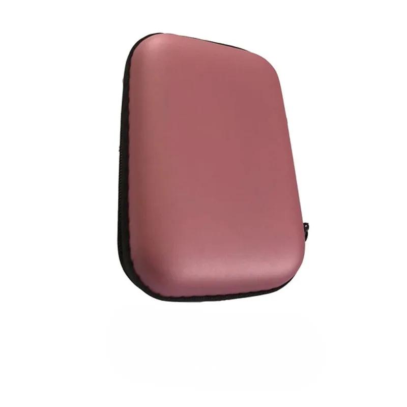 

Portable Earphone Storage Bag Mobile Phone Charger Data Cable Organizer Mini Coin Storage Bag розовый