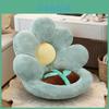 Petal Cushion Car Seat Pillow Plush Sunflower Decor For Travel Comfort