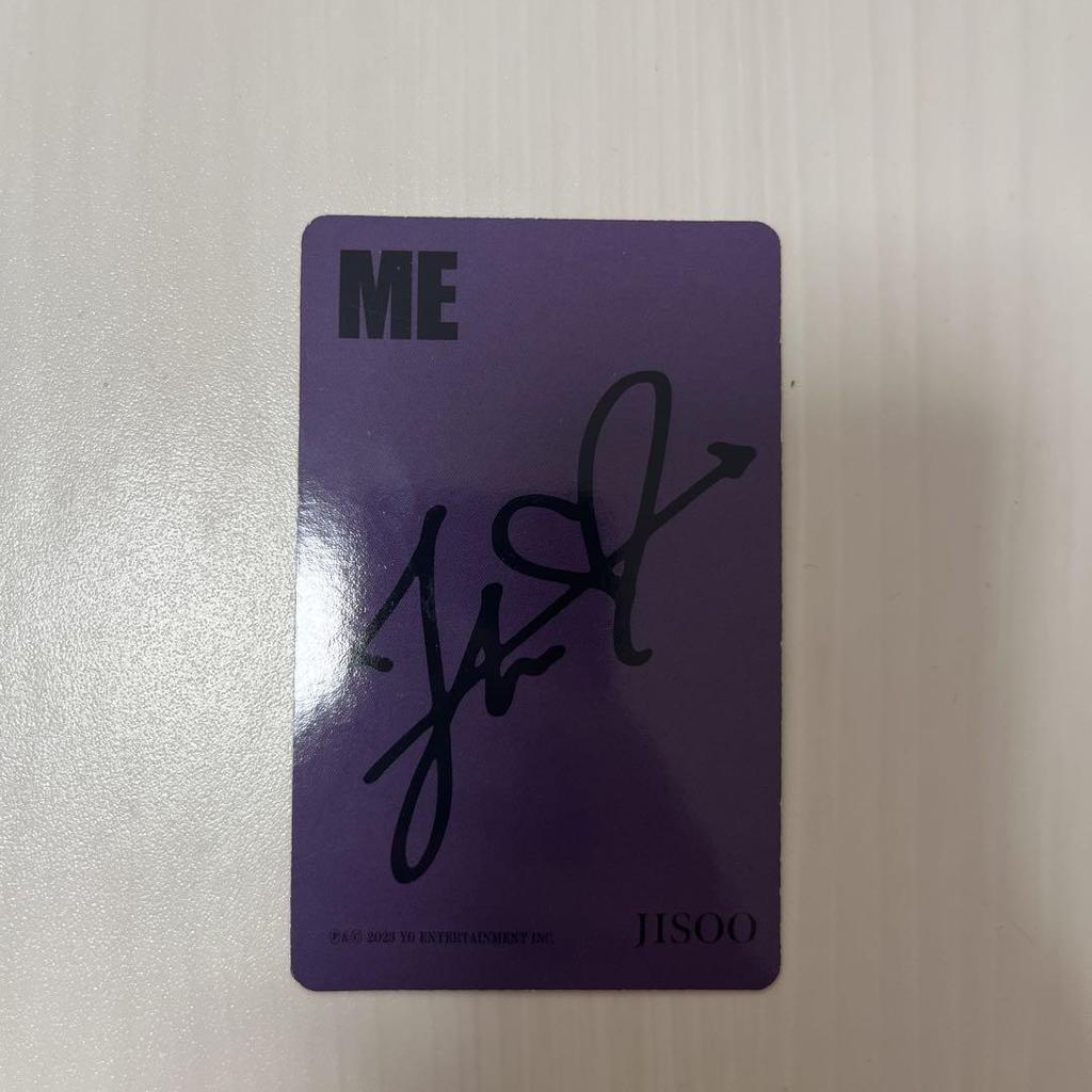 [USED] BLACKPINK JISOO ME Tag Album