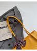2026 Spring/Summer Women's Woven Bucket Bag: Versatile Large Capacity Shoulder & Crossbody Style