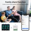 1/2 Gang Tuya Wifi Smart Home Light Switch Suitable 100-240V 16A/20A Light Switch Smart Life Voice Control for Alexa Google Home