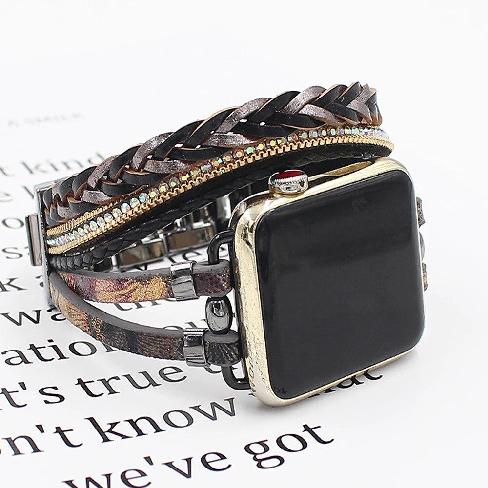 Bohemia-Armband für Apple Watch Ultra 49 mm 45 mm 44 mm-41-40-42