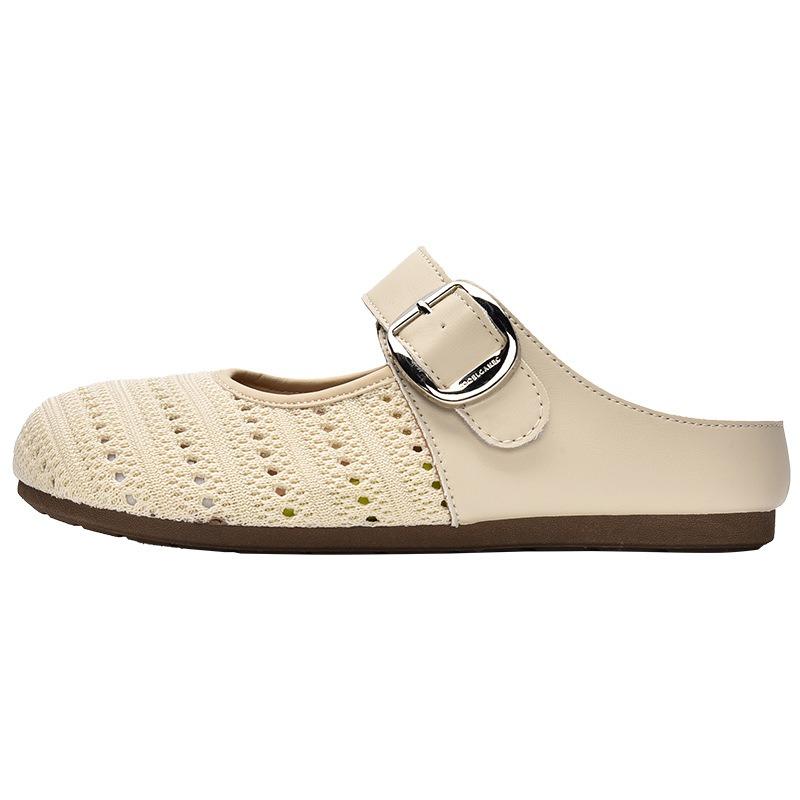 Summer new soft-soled bag head half slippers one-pedal single shoes sandals 5118