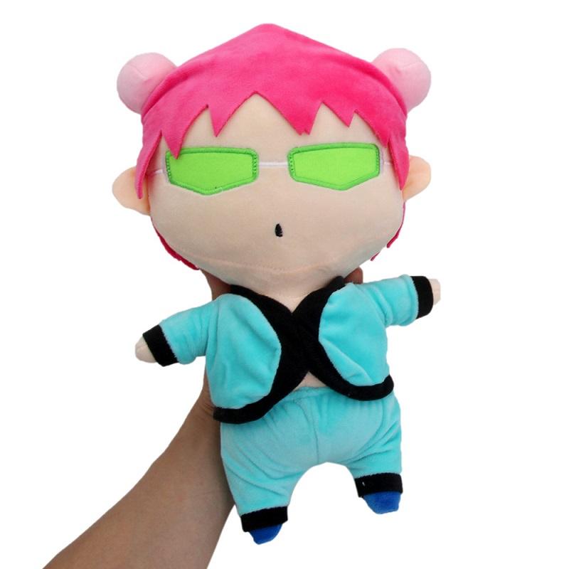 20/30cm Anime The Disastrous Life of Saiki K. Saiki Kusuo Cosplay Doll Plush Stuffed Cushion Throw Pillow Toy Boy Girl's Xmas G