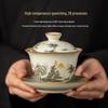 Ba Qian Hang 3-Piece Ceramic Gaiwan Tea Set