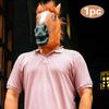 Lustiges Pferd Halloween Tier Tier Realistisch Gummi Verkleidung Cosplay Artikel [Joyasslly] Kopfbedeckung, Cosplay, Maske, Kopfbedeckung, Maske, Verkleidung, Monster,