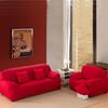 Solid Color Sofa Covers for Living Room Elastic Sofa Cover Corner Couch Cover Slipcover Chair Protector 1/2/3/4 Seater