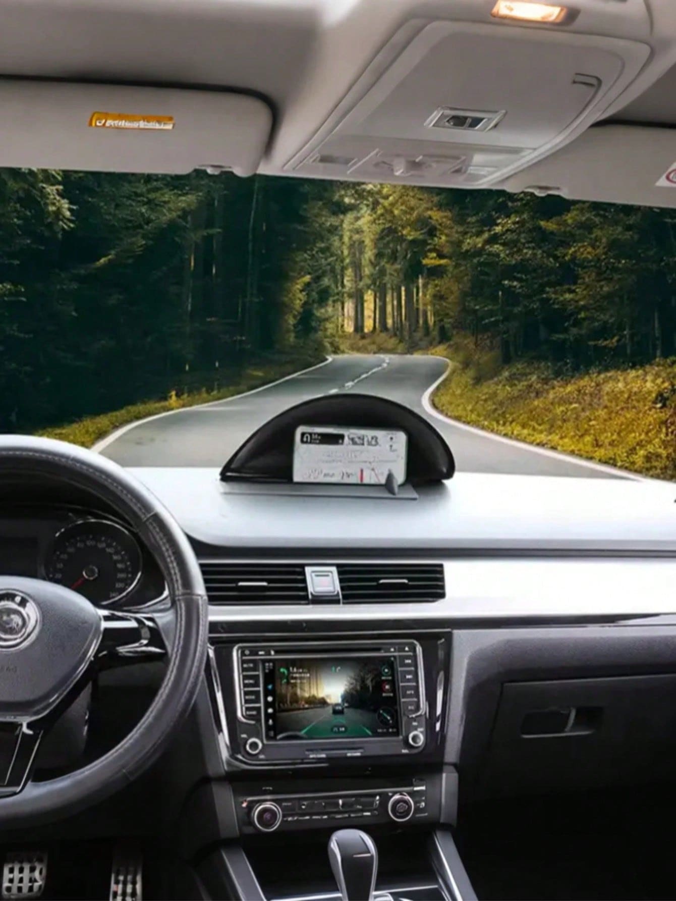 

Universal Foldable Car Phone & GPS Sun Visor, Anti-Glare Sunshade, Portable Navigator Shield чорний