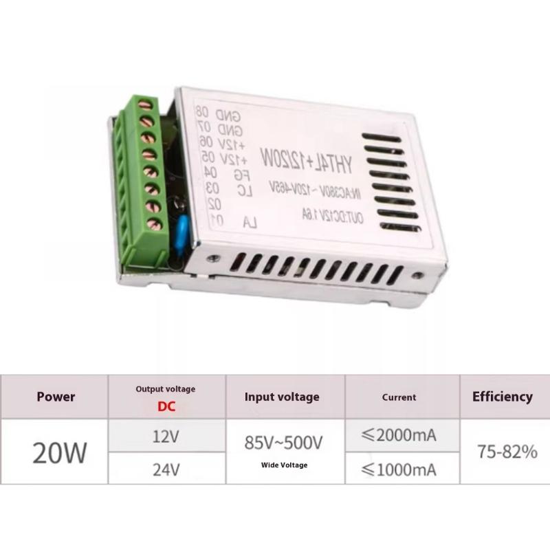 20W 220V to 12V 24V Isolated Power Supply Isolated Switching Power Supply Module Electricity Stabilizing For Industrial