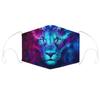 Newly Upgraded Animal Printed Mask with Filtration Breathable Face Cover Adjustable Mask