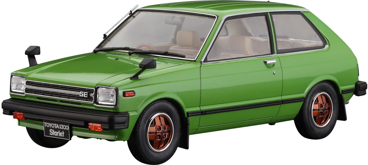 

Hasegawa Toyota Starlet KP61 SE 1980 Пластиковая модель 20761 1/24 (3-дверный) Средняя модель (Машина)